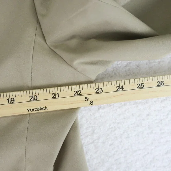 Brooks Brothers Brookscool Poplin Sport Coat Blazer‎ Suit Jacket 43R Khaki Beige